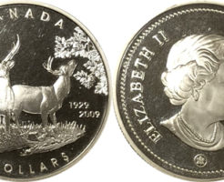 カナダ5ドル銀貨