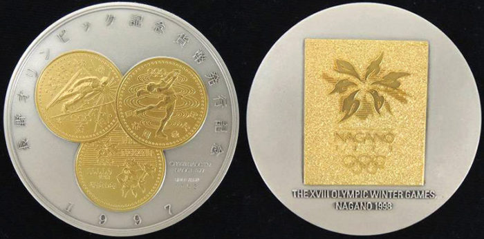 長野オリンピック記念メダルの価値と買取価格 | 古銭の買取売却査定ナビ