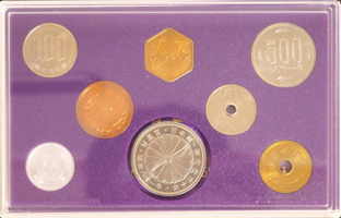 昭和61年貨幣セット(ミントセット)