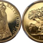 1887年5ポンド金貨