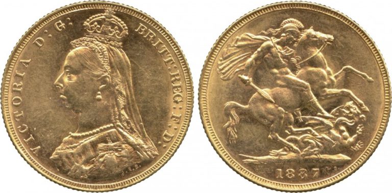 オーストリアのヴィクトリア ソブリン金貨の価値 | 古銭の森