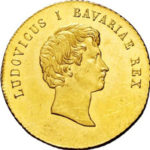 1830年ルートヴィヒ1世都市景観ダカット金貨