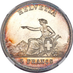 1863射撃祭銀貨
