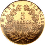 ナポレオンⅢ世5フラン金貨