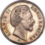 ルートヴィヒ2世5マルク銀貨