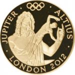 2011年ジュピター神エリザベス2世100ポンド金貨